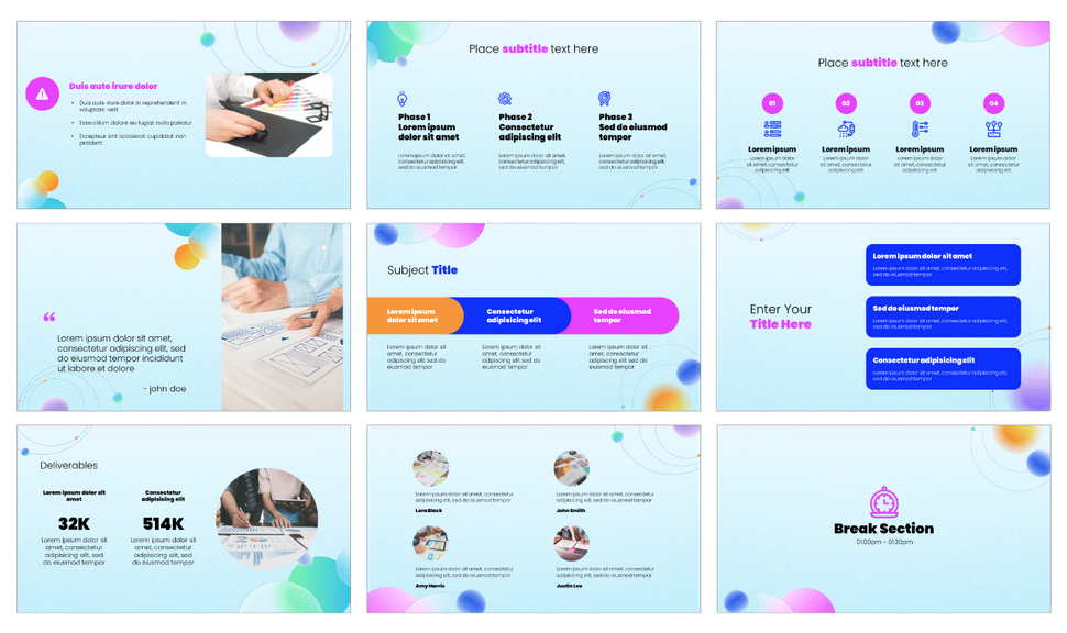 Happy International Design Day Google Slide PowerPoint Template