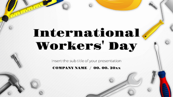 International Workers' Day Google Slides PowerPoint Templates
