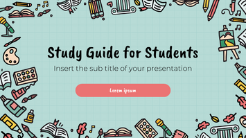 Study Guide for Students Google Slides PowerPoint Templates