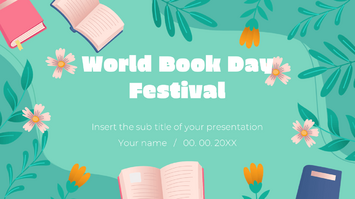 World Book Day Festival Free Google Slides PowerPoint Templates