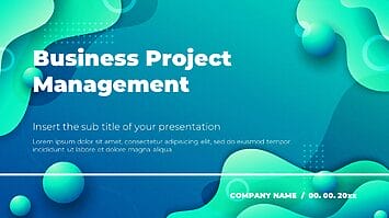 Business Project Management Google Slides PowerPoint Template