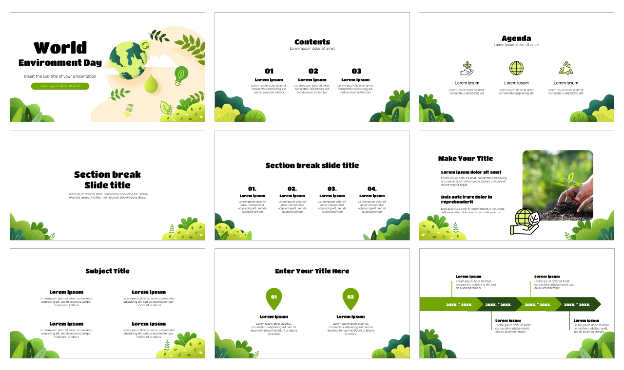 Environment Day Free Google Slides Themes PowerPoint Templates