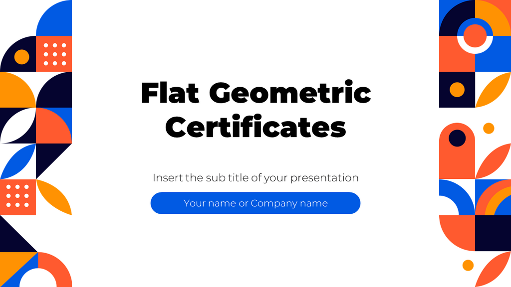 Certificates - Free Powerpoint templates and Google Slides themes