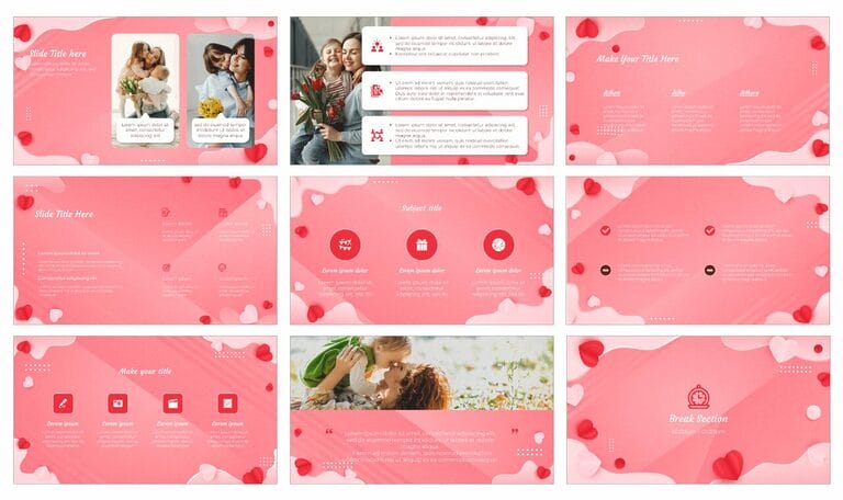 Celebrate Mother's Day Free Google Slides Powerpoint Templates