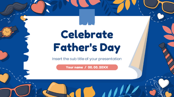 Celebrate Father's Day Free Google Slides PowerPoint Templates