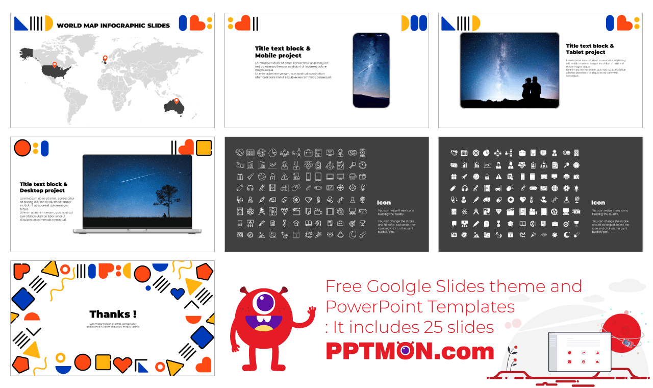 Geometric Pattern Free Google Slides Theme PowerPoint Template