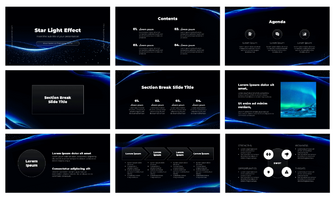 Star Light Effect Free Google Slides Themes PowerPoint Templates