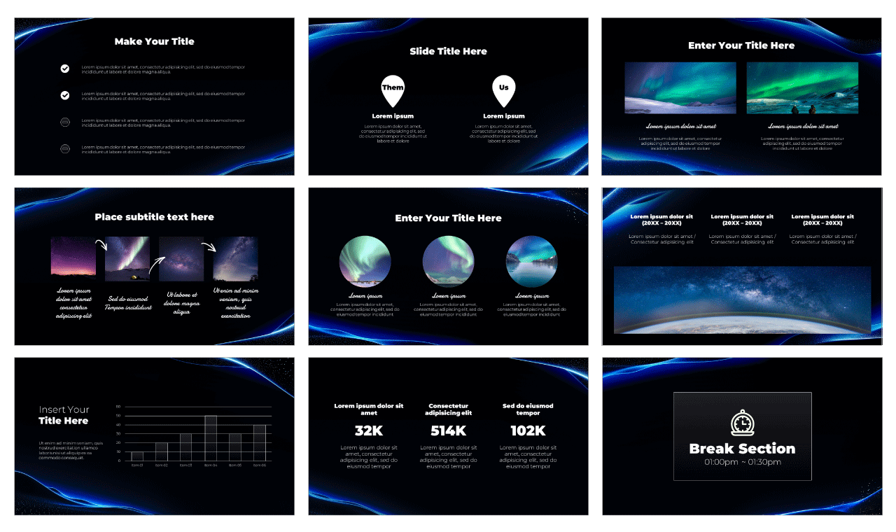 Starry Nights Free Google Slides Themes PowerPoint Templates
