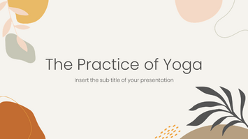 The Practice of Yoga Google Slides Themes PowerPoint Templates