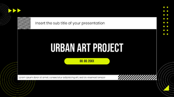 Urban Art Project Free Google Slides Theme and PowerPoint Template