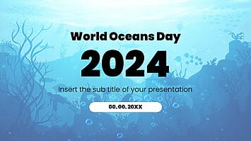 World Oceans Day 2024 Free Google Slides PowerPoint Templates