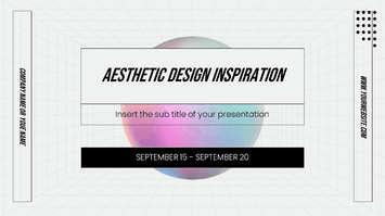 Aesthetic Design Inspiration Google Slides PowerPoint Templates
