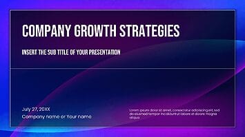 Company Growth Strategies Google Slides PowerPoint Templates
