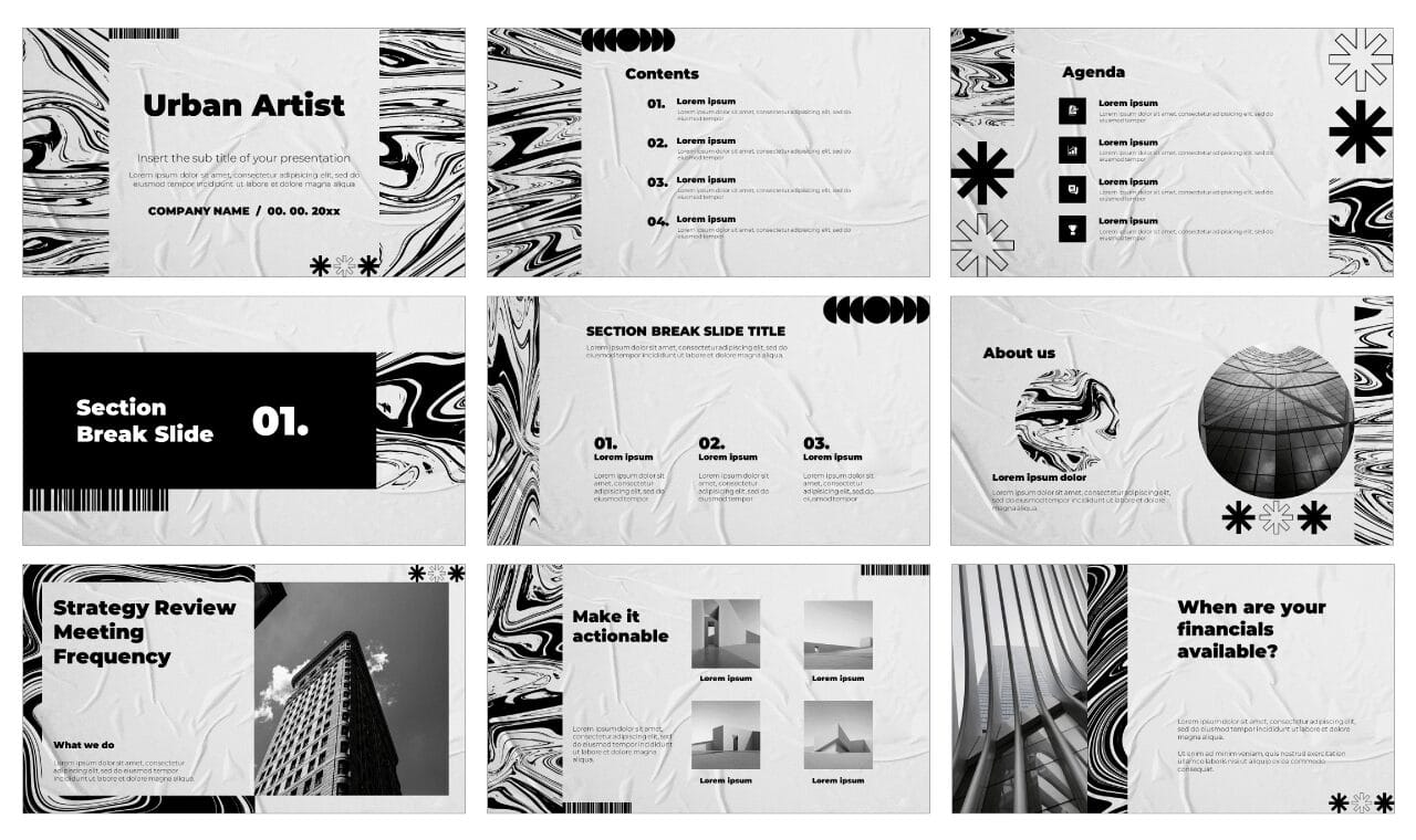 Urban Art Free Google Slides Themes PowerPoint Templates