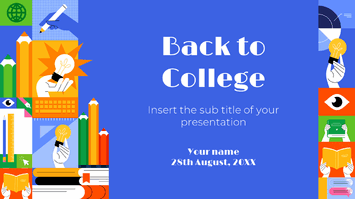 Back to College Google Slides Themes PowerPoint Templates