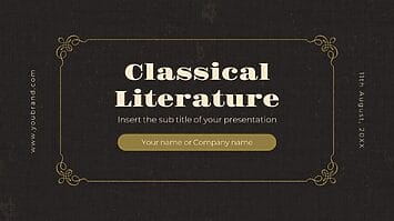 Classical Literature Google Slides Themes PowerPoint Templates