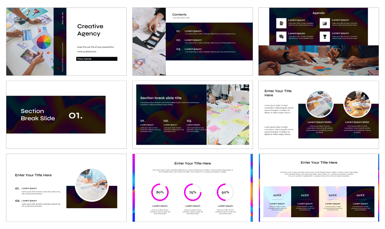 Creative Agency Google Slides Themes PowerPoint Templates