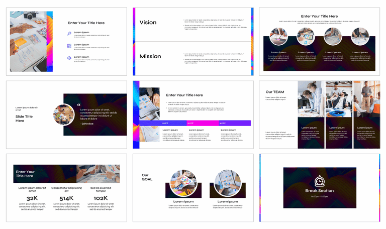 Creative Agency Free Google Slides Theme PowerPoint Template