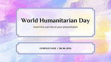 Humanitarian Day Google Slides Themes PowerPoint Templates