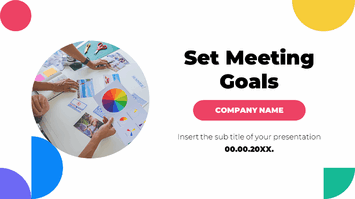 Set Meeting Goals Google Slides Themes PowerPoint Templates