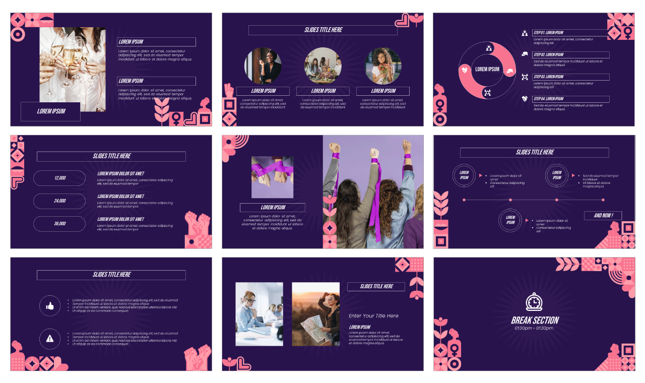 Women's Equality Day Google Slides Themes PowerPoint Templates