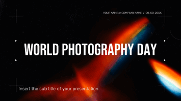 World Photography Day Free Google Slides PowerPoint Templates