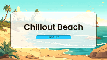 Chillout Beach Presentation Templates - Google Slides PowerPoint