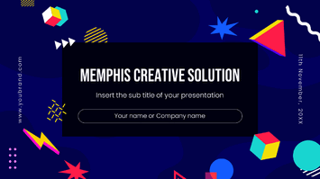 Memphis Creative Solution Google Slides PowerPoint Templates