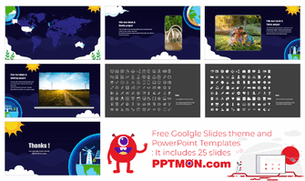 Happy World Ozone Day Free Google Slides PowerPoint Template
