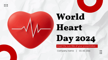 World Heart Day 2024 Google Slides Theme PowerPoint Template