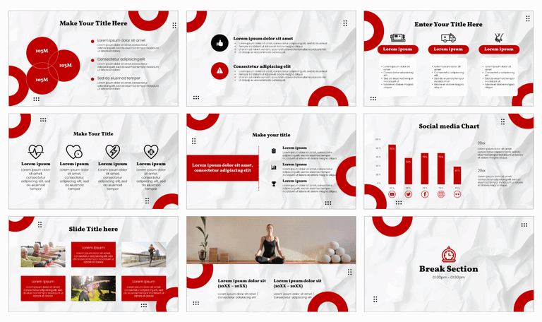 World Heart Day 2024 Google Slides Theme PowerPoint Template