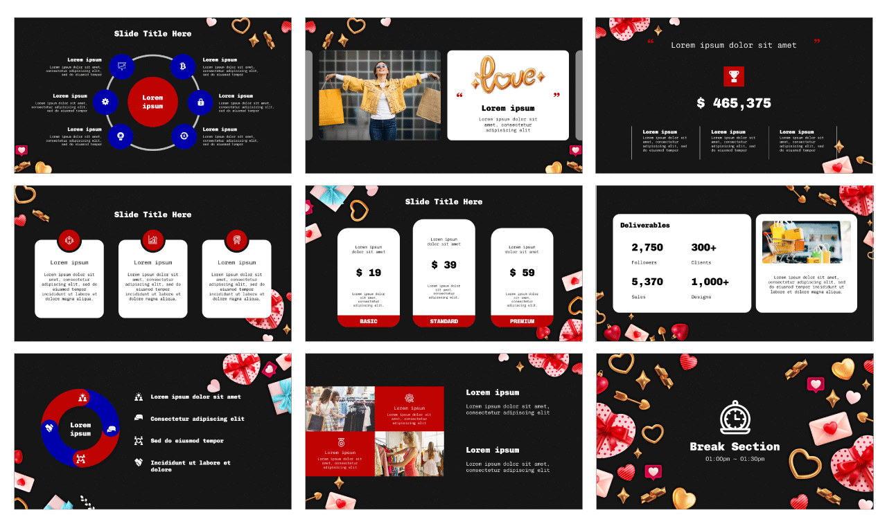 Happy Singles Day Google Slides Theme PowerPoint Template