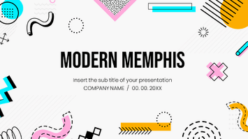 Modern Memphis Free Google Slides Theme PowerPoint Template