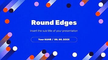 Round Edges Free Google Slides Theme PowerPoint Template