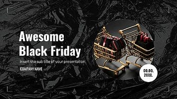 Awesome Black Friday Google Slides Theme PowerPoint Template