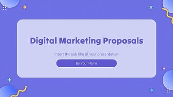 Digital Marketing Proposals Google Slides PowerPoint Templates