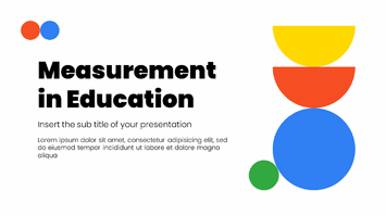 Measurement in Education Google Slides PowerPoint Templates