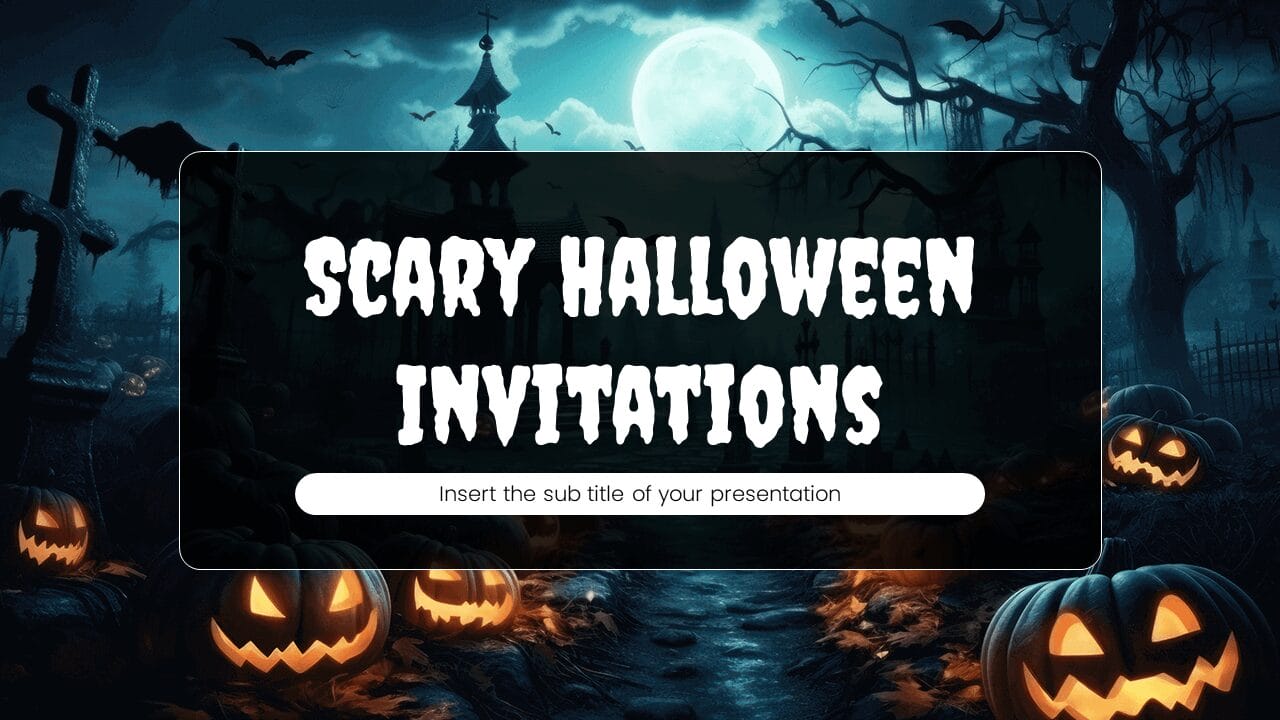 Grave Free Powerpoint templates and Google Slides themes