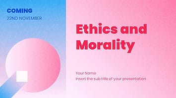 Ethics and Morality Google Slides Themes PowerPoint Templates