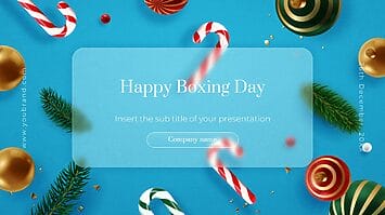 Happy Boxing Day Google Slides Themes PowerPoint Templates