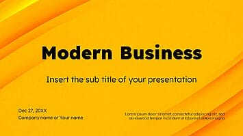 Modern Business Google Slides Themes PowerPoint Templates