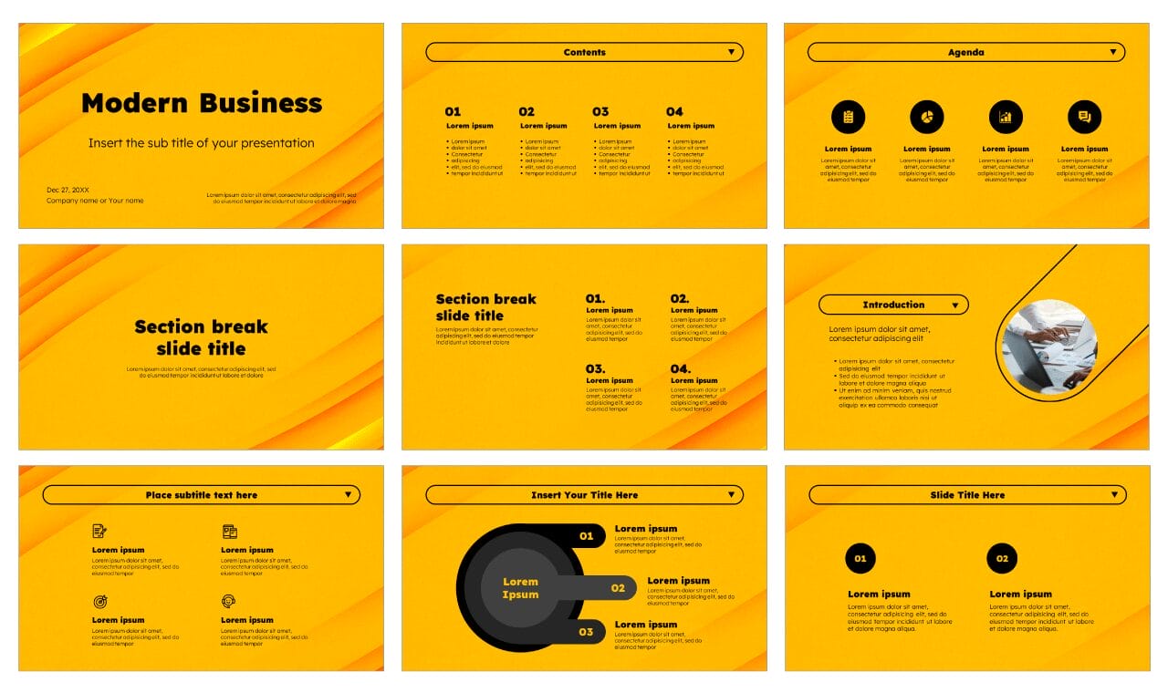 Modern Free Google Slides Themes PowerPoint Templates