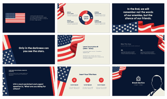 Happy Martin Luther King Jr Day Google Slides PPT Templates
