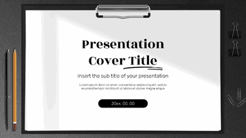 Modern Clipboard Design Google Slides PowerPoint Templates