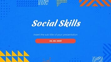 Social Skills Presentation Templates - Google Slides PowerPoint