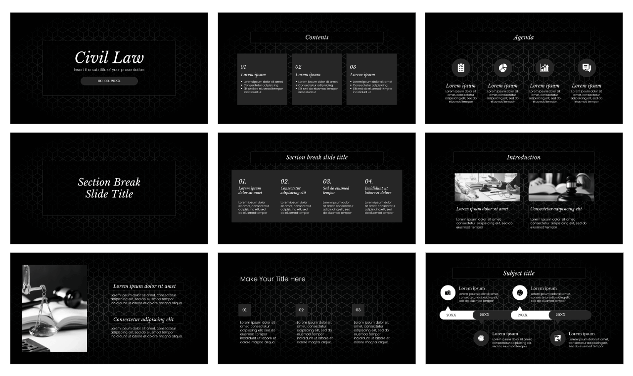 Civil Law Google Slides Themes PowerPoint Templates