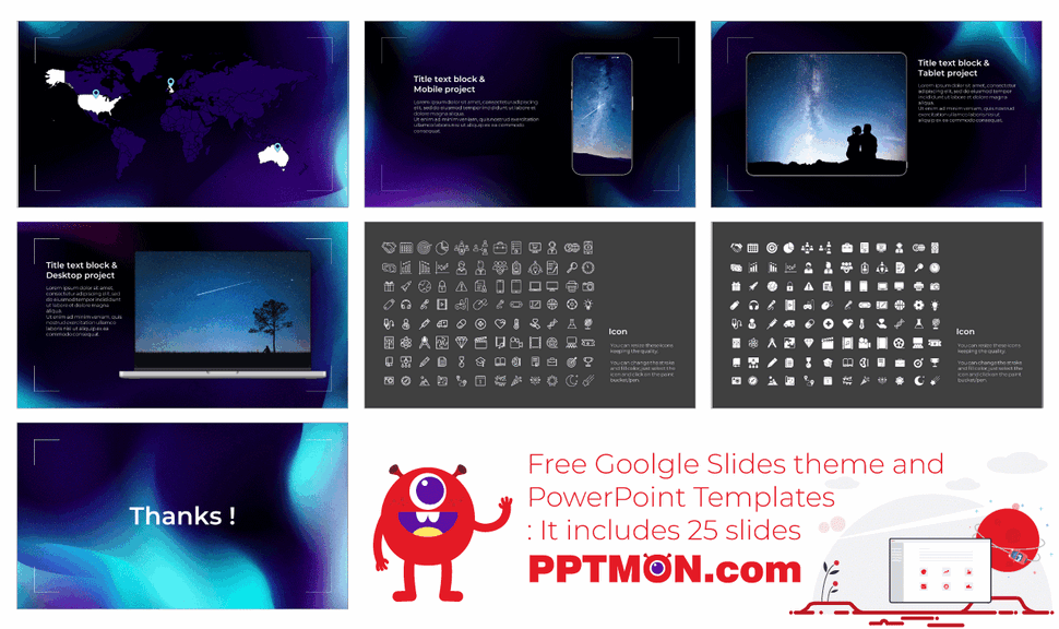 Gradient Conference Google Slides Themes PowerPoint Templates