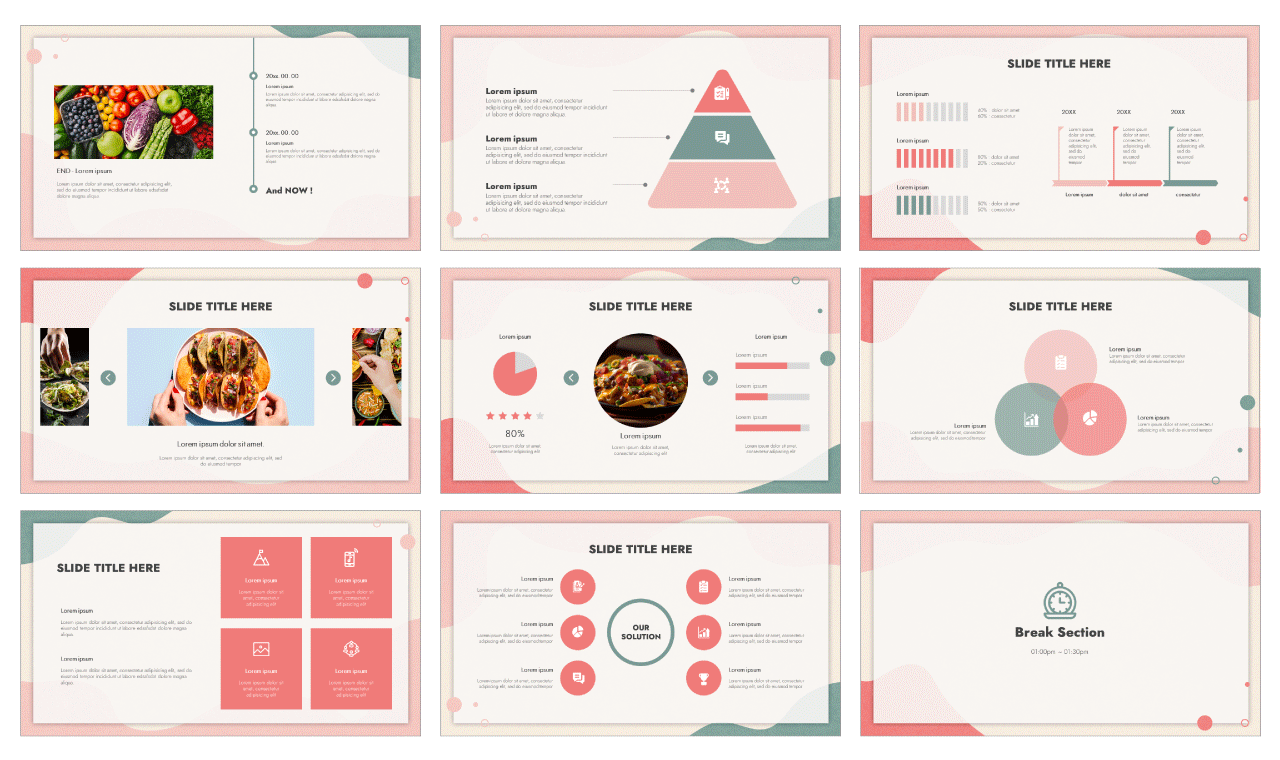 Culinary Free Google Slides Themes PowerPoint Templates