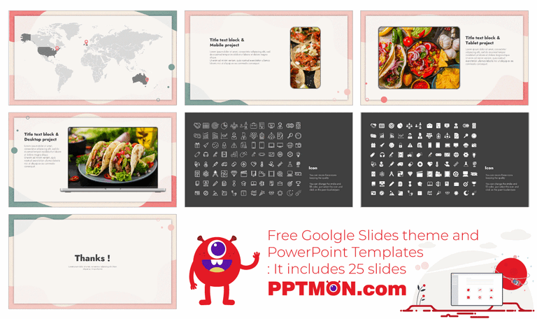 Culinary Arts Presentation Templates - Google Slides PowerPoint