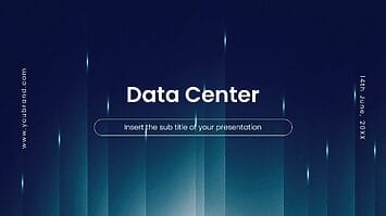 Data Center Presentation Templates - Google Slides PowerPoint